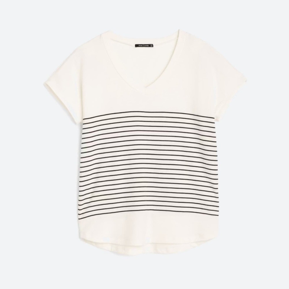 Stitch Fix Pink Clover Bevan Short Sleeved Top